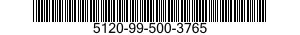 5120-99-500-3765 KEY,SOCKET HEAD SCREW 5120995003765 995003765