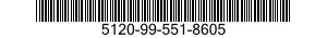 5120-99-551-8605 WRENCH,OPEN END 5120995518605 995518605