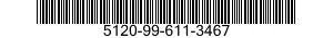 5120-99-611-3467 PLIERS,SLIP JOINT 5120996113467 996113467
