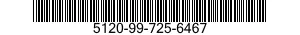 5120-99-725-6467 COMPRESSOR,VALVE SPRING 5120997256467 997256467