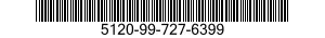 5120-99-727-6399 KEY,SOCKET HEAD SCREW 5120997276399 997276399