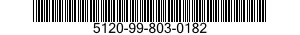 5120-99-803-0182  5120998030182 998030182