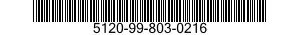 5120-99-803-0216 BAR,SOCKET WRENCH HANDLE 5120998030216 998030216
