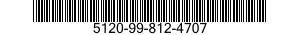 5120-99-812-4707 KEY,SOCKET HEAD SCREW 5120998124707 998124707