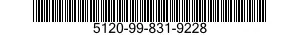 5120-99-831-9228  5120998319228 998319228