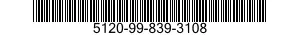 5120-99-839-3108 SLIDING T-HEAD,SOCKET WRENCH HANDLE 5120998393108 998393108