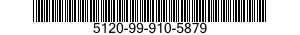 5120-99-910-5879 SCREWDRIVER,FLAT TIP 5120999105879 999105879