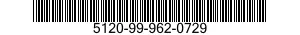 5120-99-962-0729  5120999620729 999620729
