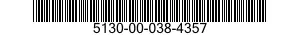 5130-00-038-4357  5130000384357 000384357