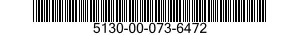 5130-00-073-6472  5130000736472 000736472