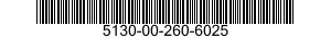 5130-00-260-6025 BRUSH SECTION SET,WIRE,BOILER TUBE 5130002606025 002606025