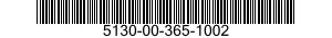5130-00-365-1002  5130003651002 003651002