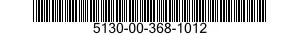 5130-00-368-1012  5130003681012 003681012