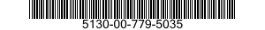 5130-00-779-5035 BRUSH SECTION SET,WIRE,BOILER TUBE 5130007795035 007795035