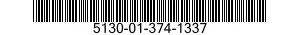 5130-01-374-1337 RIVET SET,PNEUMATIC TOOL 5130013741337 013741337
