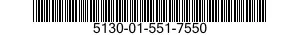 5130-01-551-7550 BLADE,RECIPROCATING SAW 5130015517550 015517550
