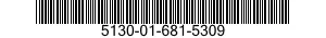 5130-01-681-5309 BRUSH,WIRE,ROTARY END 5130016815309 016815309