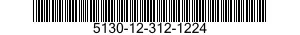 5130-12-312-1224 RIVET SET,PNEUMATIC TOOL 5130123121224 123121224