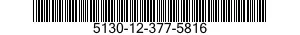 5130-12-377-5816 GRINDER,PNEUMATIC,HORIZONTAL 5130123775816 123775816