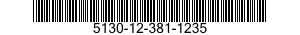 5130-12-381-1235 BLADE,HOLE SAW 5130123811235 123811235