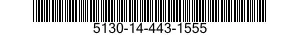 5130-14-443-1555 RIVET SET,PNEUMATIC TOOL 5130144431555 144431555