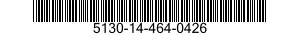 5130-14-464-0426 RIVET SET,PNEUMATIC TOOL 5130144640426 144640426