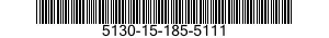 5130-15-185-5111 SCALPELLO A TAGLIO 5130151855111 151855111