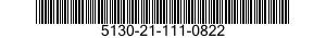 5130-21-111-0822 RIVET SET,PNEUMATIC TOOL 5130211110822 211110822