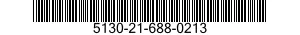 5130-21-688-0213 BRUSH,WIRE,ROTARY END 5130216880213 216880213