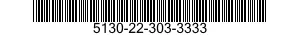 5130-22-303-3333 GRINDER,PNEUMATIC,HORIZONTAL 5130223033333 223033333