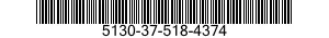 5130-37-518-4374 NUT RUNNER AND SCREWDRIVER,PNEUMATIC 5130375184374 375184374