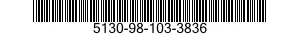 5130-98-103-3836 UNIVERSAL JOINT,SOCKET WRENCH ATTACHMENT 5130981033836 981033836