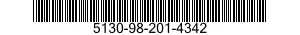 5130-98-201-4342 CARTRIDGE,CALIBER .50 5130982014342 982014342