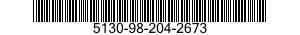 5130-98-204-2673 DISK,ABRASIVE 5130982042673 982042673
