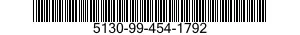 5130-99-454-1792 BRUSH,WIRE,ROTARY W 5130994541792 994541792