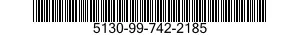 5130-99-742-2185 RIVET SET,PNEUMATIC TOOL 5130997422185 997422185