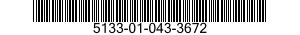 5133-01-043-3672  5133010433672 010433672