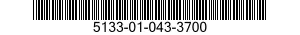 5133-01-043-3700 DRILL,TWIST 5133010433700 010433700