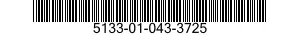 5133-01-043-3725  5133010433725 010433725