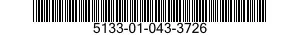 5133-01-043-3726  5133010433726 010433726