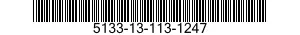5133-13-113-1247 DRILL SET,TWIST 5133131131247 131131247