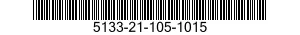 5133-21-105-1015 STUD,CONTINUOUS THREAD 5133211051015 211051015