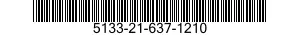 5133-21-637-1210 DRILL,TWIST 5133216371210 216371210
