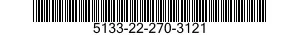 5133-22-270-3121  5133222703121 222703121