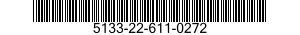 5133-22-611-0272 BIT,PLUG 5133226110272 226110272