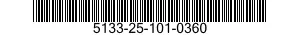 5133-25-101-0360 BIT,AUGER 5133251010360 251010360