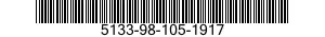 5133-98-105-1917 COUNTERSINK SET 5133981051917 981051917