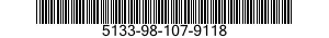 5133-98-107-9118 COUNTERSINK 5133981079118 981079118