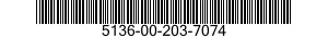 5136-00-203-7074 TAP,THREAD CUTTING 5136002037074 002037074