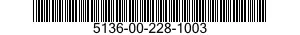 5136-00-228-1003 TAP,THREAD CUTTING 5136002281003 002281003